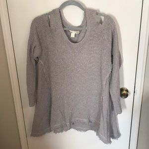 Kinsley shoulder cut-out sweater
